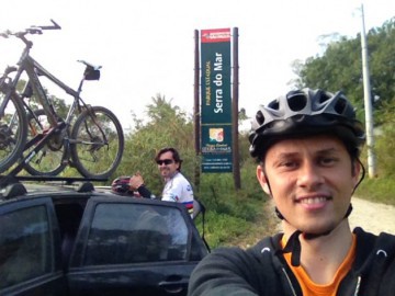 Pedal no Morro das Antenas em São Sebastião