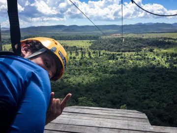Voo do Gavião | Tirolesa na Chapada dos Veadeiros