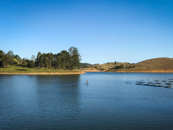 Remada de Stand Up Paddle na Represa de Paraibuna - SP