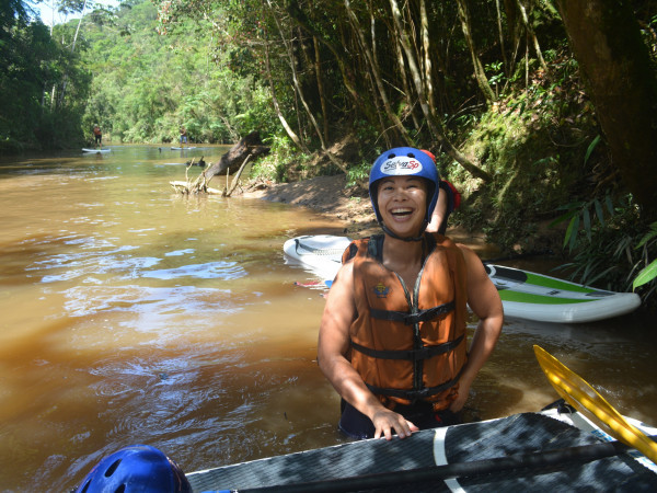 Stand up paddle em Marsilac