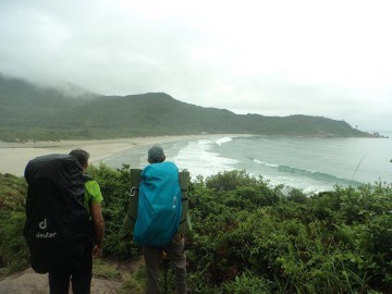 Travessia Praia de Naufragados - Floripa - SC