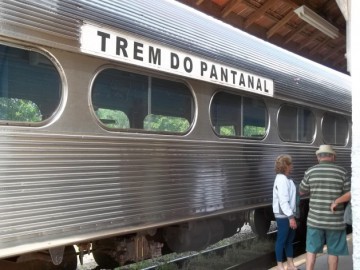 Viajando no Trem do Pantanal - Set/12