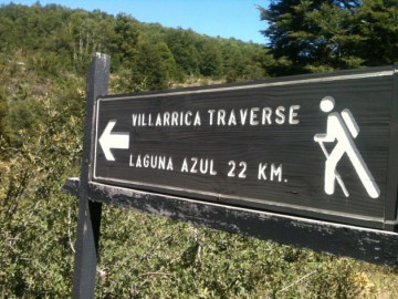 Parte da Villarrica Traverse