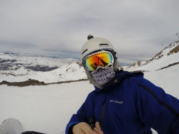 Snowboard no Valle Nevado - Chile