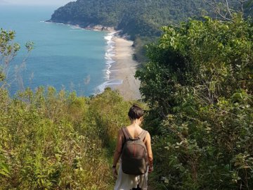 Travessia do Saco das Bananas - Ubatuba