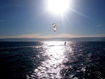 Kitesurf na Ponta das Canas - Ilhabela