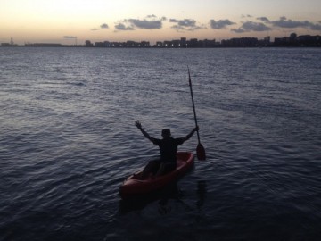 Caiaque em Ponta Verde e Pajuçara, Maceió/AL