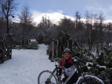 Cicloturismo na Patagonia Argentina e Chilena