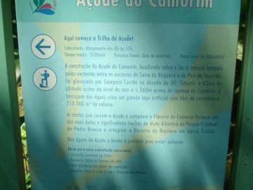 Cachoeira e Açude do Camorim