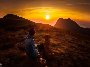 PICO ITAPIROCA com o Montanha, o cachorro montanhista