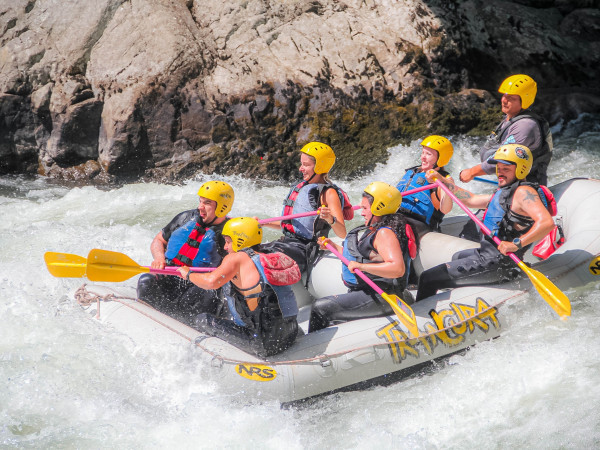 Rafting no Rio Trancura em Pucón - Chile