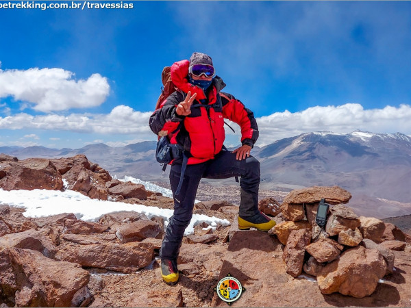 Vulcão Baboso 6070 m - Argentina