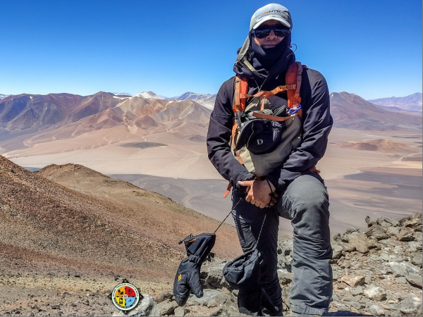 Nevado Peña Blanca 6037 m - Chile