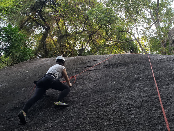 A primeira escalada a gente nunca esquece