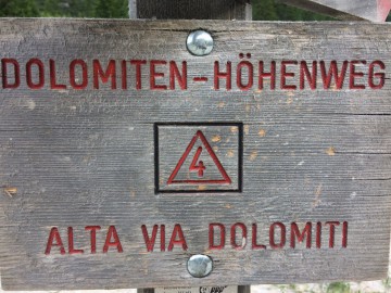 Alta Via (Höhenweg) 4 - Dolomitas