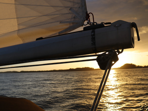 Velejada rumo ao paraíso