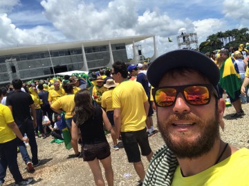 Fui ver nosso presidente 🇧🇷