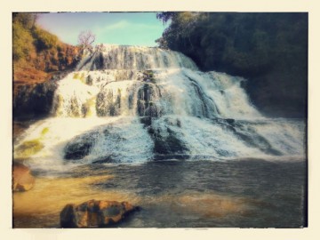 Cachoeira no rio Congonhas, Santo Antonio do Paraizo - PR