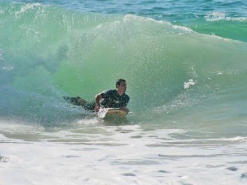 Domingo de Bodyboarding in My Secret Spot