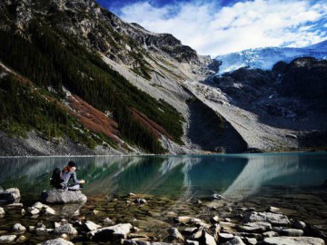 Explorando Joffre Lakes (Verão)