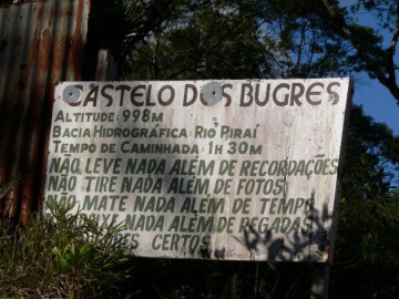 Castelo dos Bugres - Joinville - Serra Dona Francisca - SC