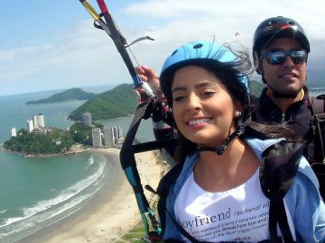 Voos de Parapente em São Vicente