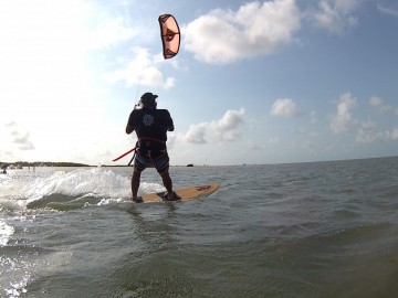 Velejo no Litoral Amazônico