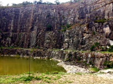 Highline na Pedreira do DIB