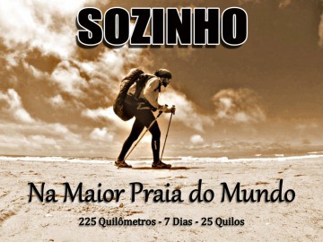 SOZINHO - Travessia da Maior Praia do Mundo