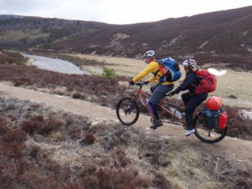 HIGHLANDS MTB TANDEM bikepacking de mountain bike dupla