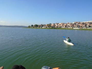 Remo na Represa Billings