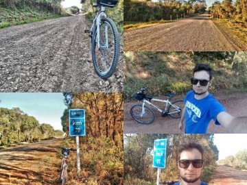 Pedalada pela BR 153