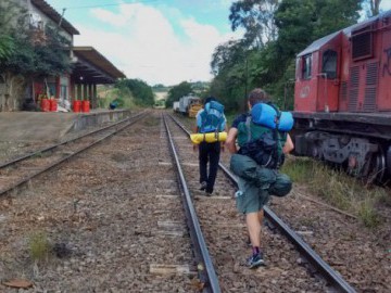 Caminhada para Ferrovia Do Trigo - Guaporé - Muçum (RS)
