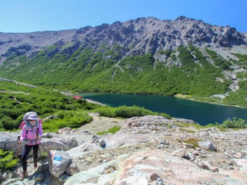 laguna JAKOB ao lago MASCARDI, 63 km na Patagônia Argentina