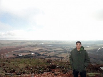 Pico do Mount Bental com Vista para Síria e Golan Heights