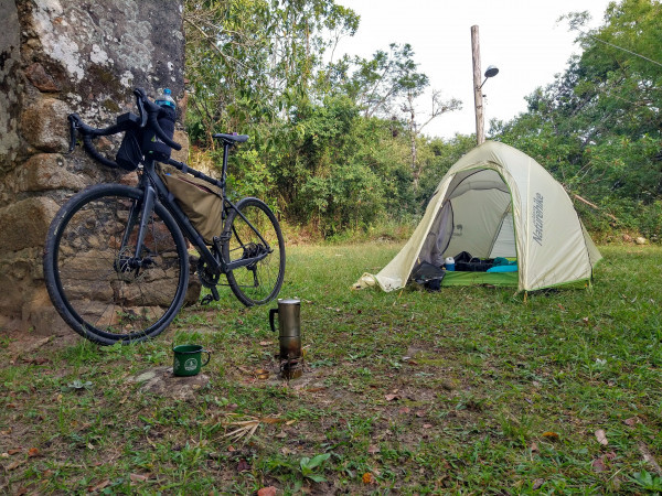 Bikepacking no litoral de SC