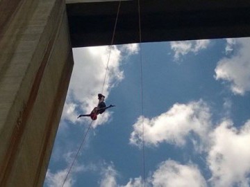 Rapel na Ponte de Mairinque - SP