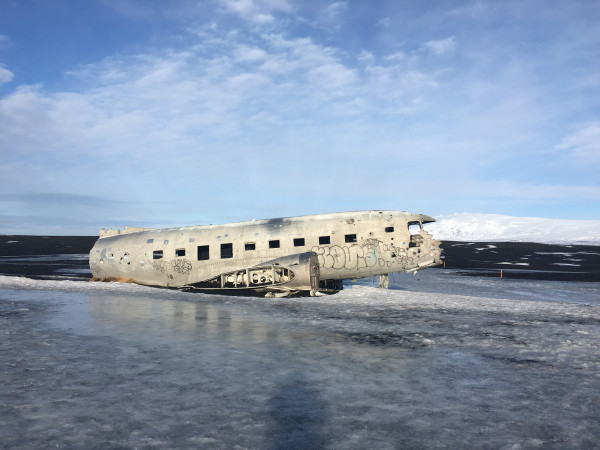 The Plane Wreck - Sólheimasandur : Destroços do avião