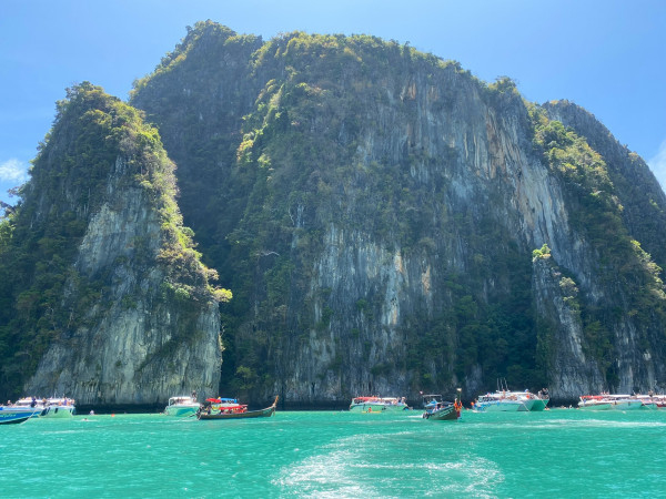 Kho Phi Phi - Tailândia : Ilhas de barco
