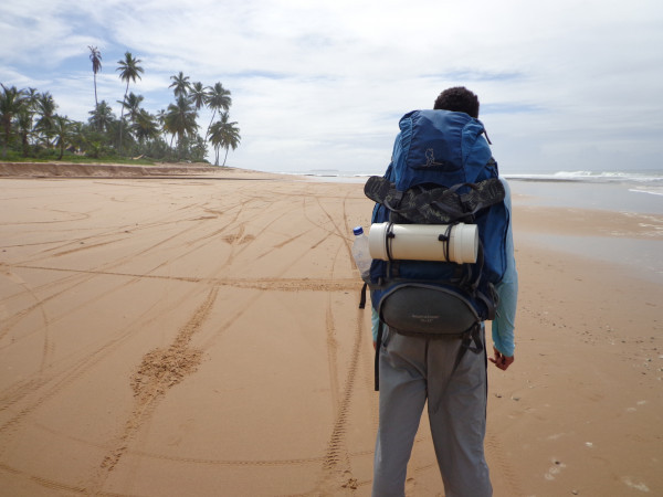 PENÍNSULA DE MARAÚ: ITACARÉ x BARRA GRANDE, A PÉ.