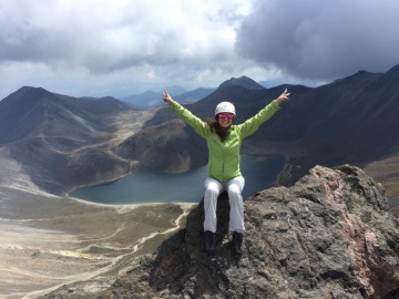 Hiking no vulcão Nevado de Toluca