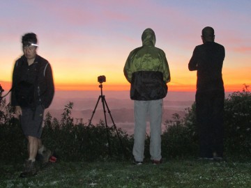 Pôr do Sol no Mirante da Pedra da Onça