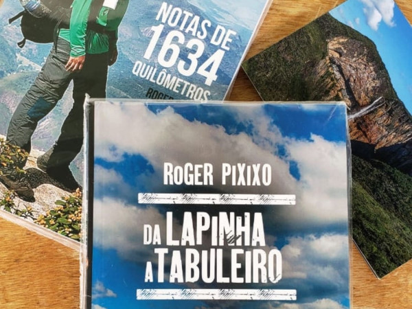 Livro Da Lapinha a Tabuleiro" e "Notas de 1634 Quilômetros"