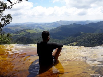 Trilha no Parque Estadual Ibitipoca, em MG