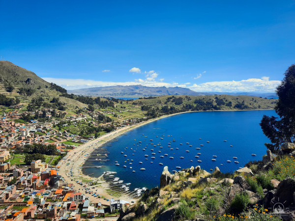 Copacabana e o lago titicaca