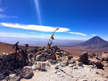 Cerro Toco - 5.600 m de altitude de Bike