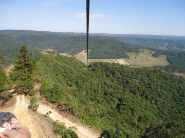 Tirolesa K 2000 - A maior tirolesa do Brasil