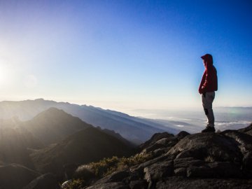 Guiada na pedra da mina