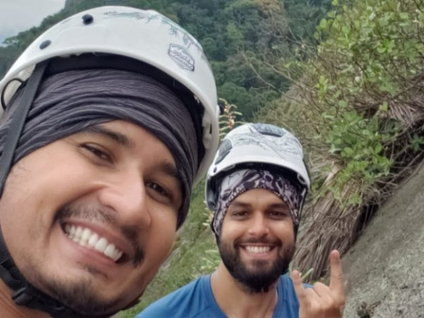 Escalada no Paredão dos Coloridos (Azul) | RJ