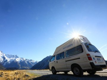 Viagem de CamperVan pela nova zelandia. 2020